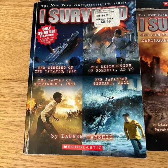 I Survived Lauren Tarshis Books Set of 10 - Picture 2 of 9